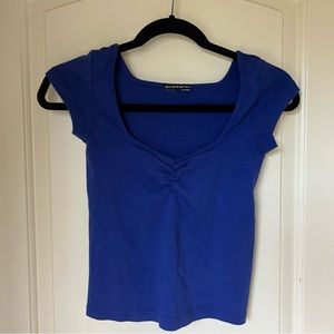 Vibrant blue top